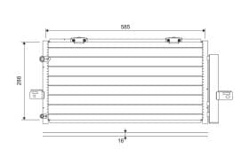 Радиатор кондиционера