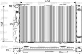 Радиатор охлаждения двигателя Радиатор охлаждения двигателя