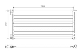 Радіатор кондиціонера