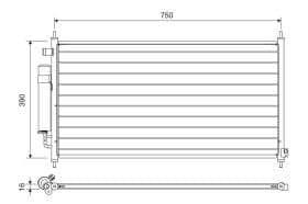 Радіатор кондиціонера