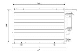 Радиатор кондиционера