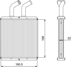 Радиатор печки