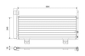Радіатор кондиціонера