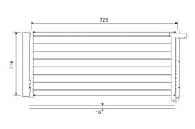 Радиатор кондиционера