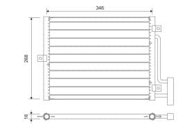 Радиатор кондиционера