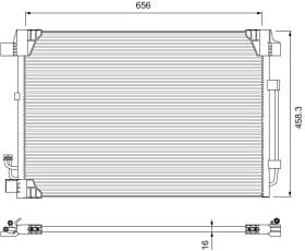 Радиатор кондиционера