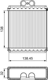 Радиатор печки