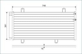 Радиатор кондиционера