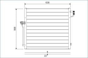 Радіатор кондиціонера