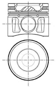 Поршень двигуна