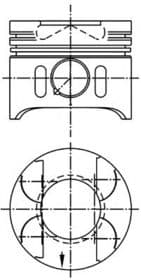 Поршень двигуна