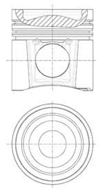 Поршень двигателя