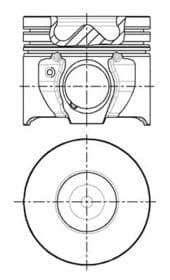 Поршень двигуна