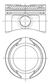 Поршень двигуна