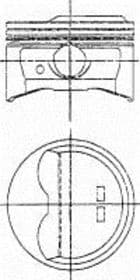 Поршень двигателя