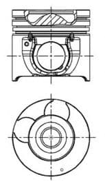 Поршень двигателя