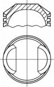 Поршень двигуна