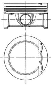 Поршень двигуна