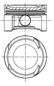 Поршень двигателя
