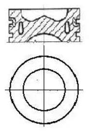 Поршень двигателя