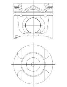 Поршень двигателя