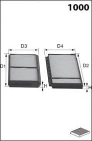 Фільтр салону