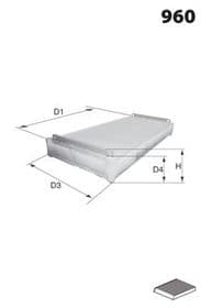 Фільтр салону