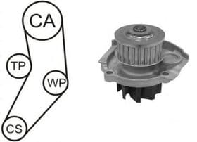 Комплект ременя ГРМ + помпа Комплект ременя ГРМ + помпа