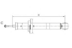 Стійка амортизатора