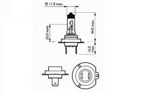 Лампа дальнего света SCT Germany 202907