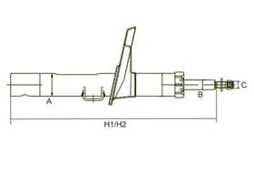 Стійка амортизатора