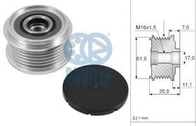 Муфта генератора