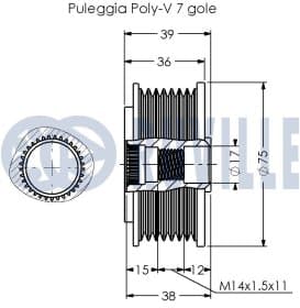Муфта генератора