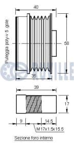 Муфта генератора