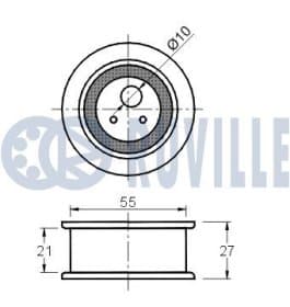 Натяжной ролик ремня ГРМ