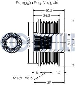 Муфта генератора
