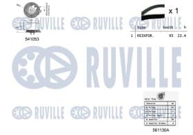 Комплект ременя ГРМ + помпа