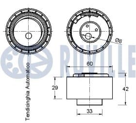 Натяжний ролик ременя ГРМ