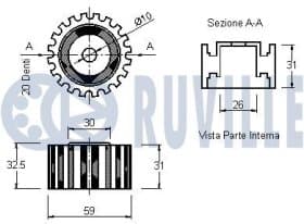 Обводной ролик ремня ГРМ