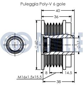 Муфта генератора