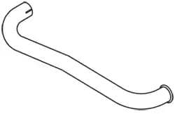 Приймальна труба Dinex 53657