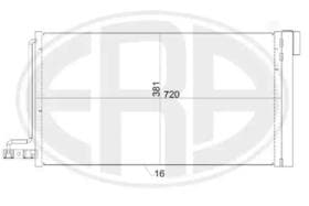 Радіатор кондиціонера Радіатор кондиціонера