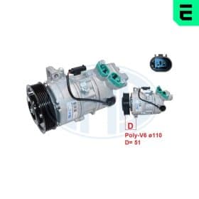 Компресор кондиціонера ERA 670195