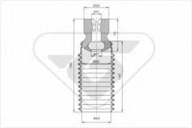 Комплект (пыльники + отбойники)
