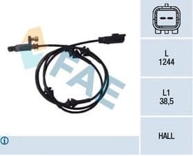 Датчик ABS FAE 78089
