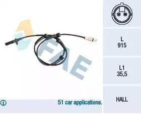 Датчик ABS FAE 78178