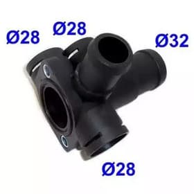 Фланец охлаждающей жидкости