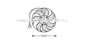 Вентилятор системи охолодження двигуна Вентилятор системи охолодження двигуна