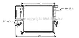 Радиатор охлаждения двигателя Радиатор охлаждения двигателя