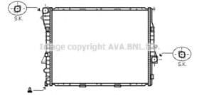 Радиатор охлаждения двигателя